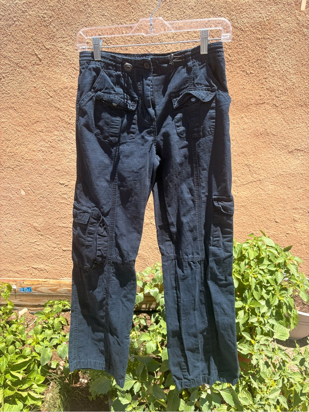 Brandy Melville J. Galt Navy Cargo Pants